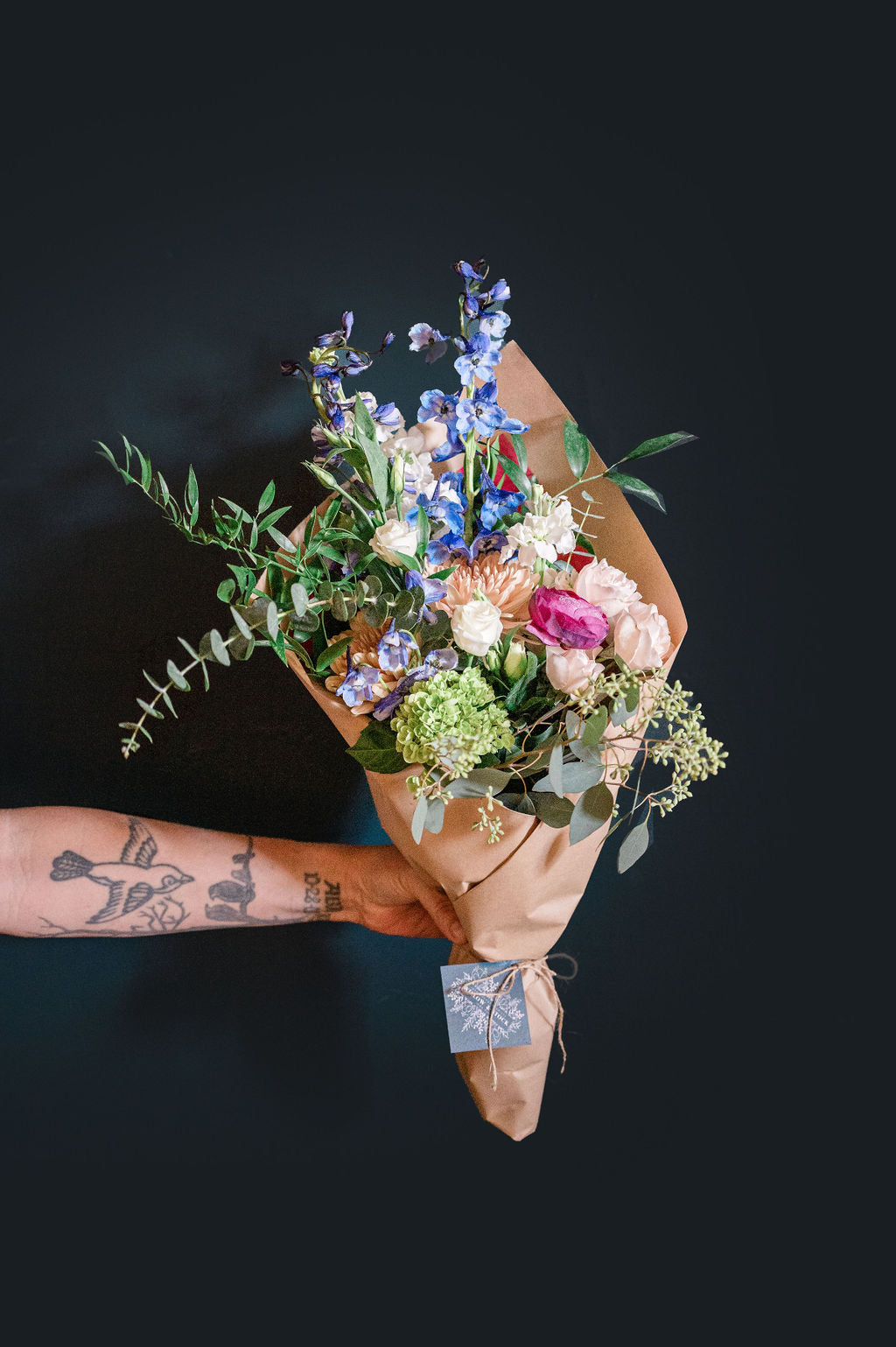 ($45.00) Wrapped Bouquet - Medium