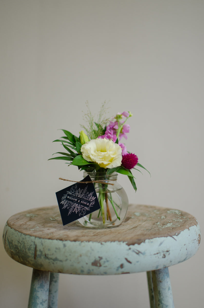 ($12.00) Vase Arrangement - Petite